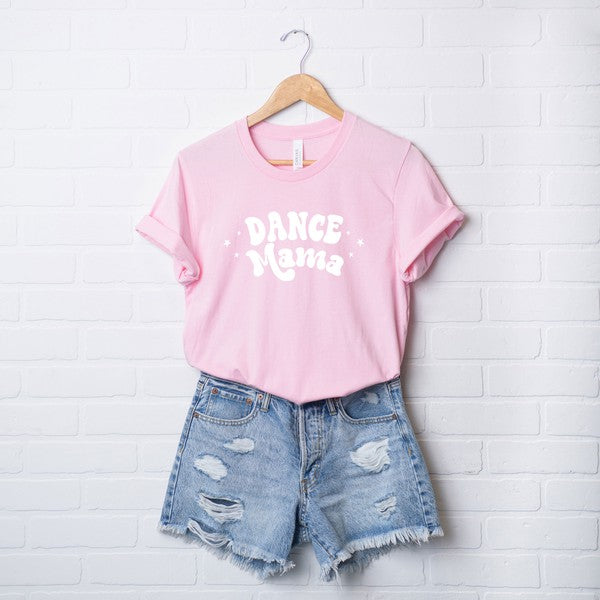 Dance Mama Stars Short Sleeve Graphic Tee