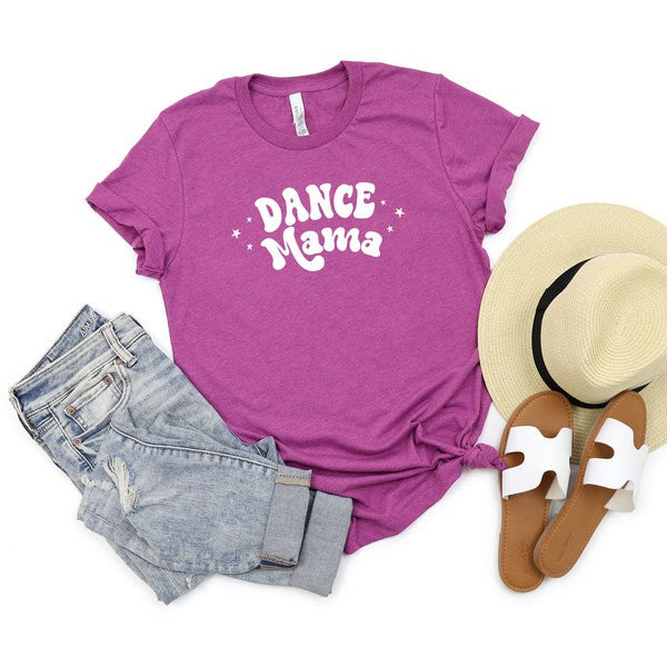 Dance Mama Stars Short Sleeve Graphic Tee