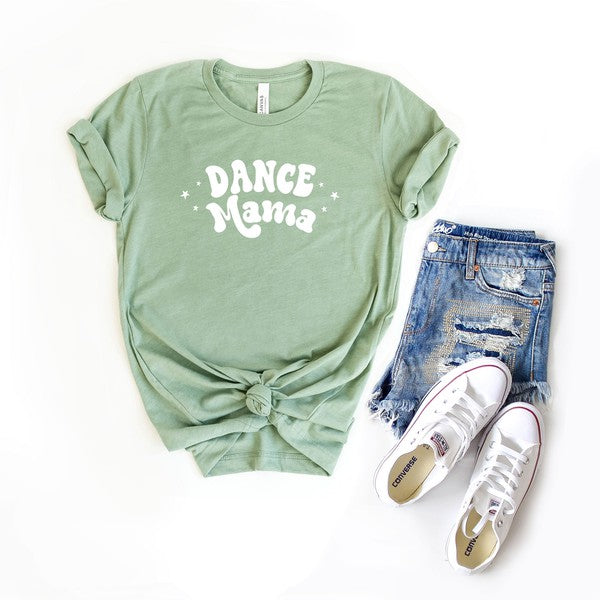 Dance Mama Stars Short Sleeve Graphic Tee