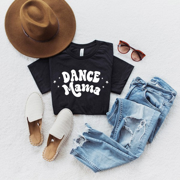 Dance Mama Stars Short Sleeve Graphic Tee